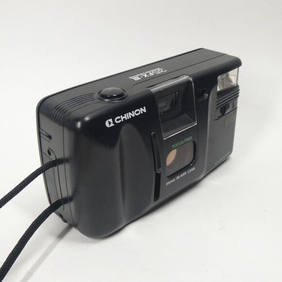 Chinon 35FX-III 35mm Film Camera Point & Shoot Vintage Untested - Picture 2 of 11